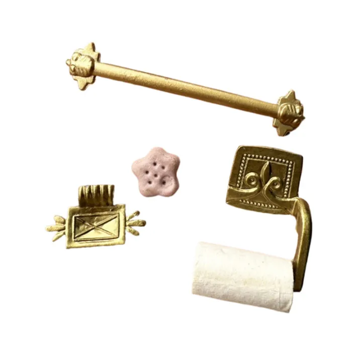Doll%20Home%20Miniature%20Bathroom%20Simulation%20Set%20with%20Paper%20Towel%20Rack%20and%20Soap%20Rack%201/12%20Scale%20-%20Image%205