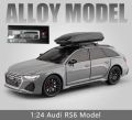 1:24 For Audi RS6 Simulation Diecast Alloy Car Model. 