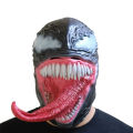 Movie Superhero Venom 2 Carnage Mask Cosplay Latex Masks Horror Party Helmet Props Supplies Gift Unisex Masks Easter Carnival. 