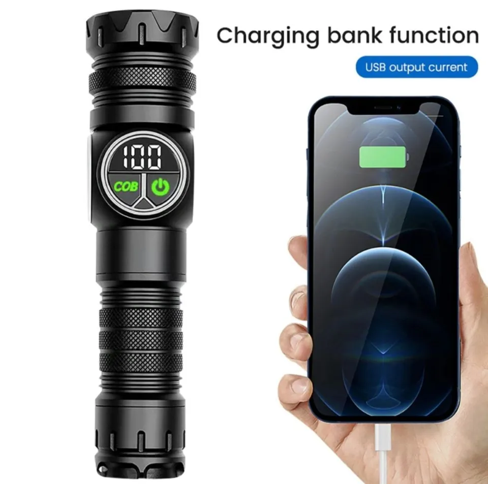 GearUP K60 Outdoor Flashlight Telescopic Zoom 10W COB+LED 800 Lumens  Torchlight | Daraz.com.bd