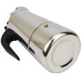 2/4/6/9 Cups Stainless Steel Coffee Maker Moka Pot Espresso Maker Cups Latte Percolator Stove Top Espresso Pot. 