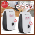 Iremax 1 pack of 1 pest repeller, 2 rat repeller, Lake insect repeller, fly repeller, etc. there are 2 light modes, electromagnetic electronic power system and ultrasonic sound waves. without chemicals, harm to people and pets. 