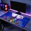 Game Legends Of The Z-Zelda For PC Large MousePads Desk Gaming Mouse Pad Stitched Edges Non-Slip Rubber Base Extended mousemats.