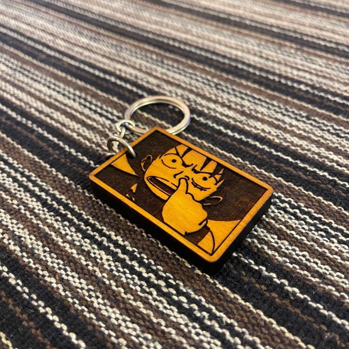 Monkey%20D.%20Luffy%20-%20One%20Piece%20-%20Medium%20Size%20-%20Anime%20/%20Manga%20-%20Wooden%20Keyholder%20/%20Keychain%20/%20Keyring%20-%20Nepal%20/%20Nepali%20/%20Nepalese%20-%20haluka%20-%20Image%204