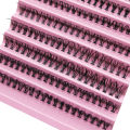 DIY Lashes Extension kit Eyelashes 200 PCS Clusters Lash Bond and Seal Makeup tools  for gluing Lashes Gluing Glue Accessories. 
