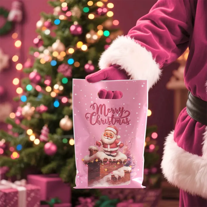 50pcs%20Pink%20Merry%20Christmas%20%20Bags%20Santa%20Claus%20Candy%20Bags%20for%20Home%202025%20Winter%20Holiday%20Christmas%20Decoration%20Navidad%20%20-%20Image%206