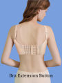 3Pcs Women's Soft & Stretchy 3 Rows X 5Hooks Bra Extenders. 