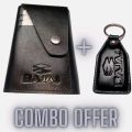 MODEL: NR-05 Pure Cow Leather Stylish Bike And Car Documents Holder, Soft Leather And For Bajaj Lover.