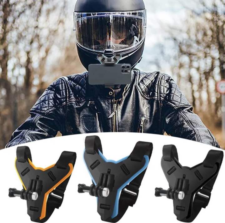 Helmet mobile holder helmet phone Mount with phone holder helmet mount