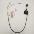 Naturehike-hand throttle cable with Lever, hand crank cable, weave, walking light, machine throttle cable, macro hand throttle cable, backhoe car throttle cable. 