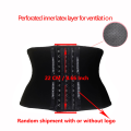 22cm Short 3 Layers Latex Waist Trainer Corset 9 Steel Bones Shapewear Body Shapers Women Corset Slimming Belt Waist Shaper 9052.