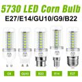 E27 LED Corn Bulb E14 Lamp GU10 Spotlight G9 Ceiling Chandeliers 220V Indoor Home Bedroom Living Room B22 Lights Cool/Warm White. 