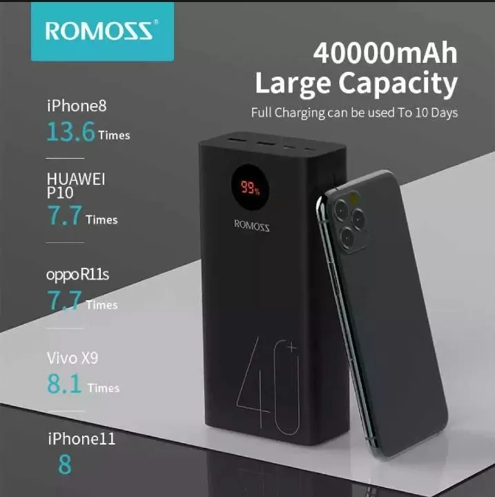Romoss%20PEA40%2040000mAh%20romoss%20Power%20Bank%2018W%20PD%20QC%203.0%20Two%20-%20way%20Fast%20Charging%20...%20-%20Image%205