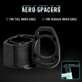 New RYET Intergrated Carbon Handlebar Split Spacers Kits Plastic Special Washer for Aero Integrated Handlebar Cockpit Spacers.