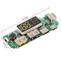 18650 Charging Board Dual USB 5V 2.4A Mobile Power Bank Module 186 50 Lithium Battery Charger Board Circuit Protection. 