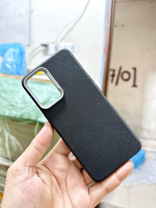 Realme GT master edition leather texture silicone mirror imb casetify premium back cover