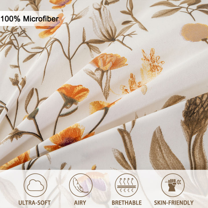 3pcs/set%20Leaf%20Floral%20Pattern%20Duvet%20Cover%20Set(1%20Duvet%20Cover%20&%202%20Pillowcase%EF%BC%89Soft%20And%20Skin-Friendly%20Duvet%20Cover%20Bedding%20Set%20For%20-%20Image%205