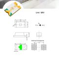 100PCS 0603 SMD LED Mini Surface Mount Chip Kit Super Bright Lighting Lamps Light Emitting Diode DIY Electronics Components. 