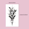 10 Sheets Butterfly Pattern Temporary Tattoos For Women Men Waterproof Flower Fake Tattoo Stickers for Hand.