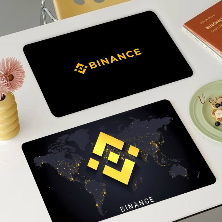 B-Binance Coin Printed Dish Drying Mat Super Absorbent Coffee Drain Pad ...