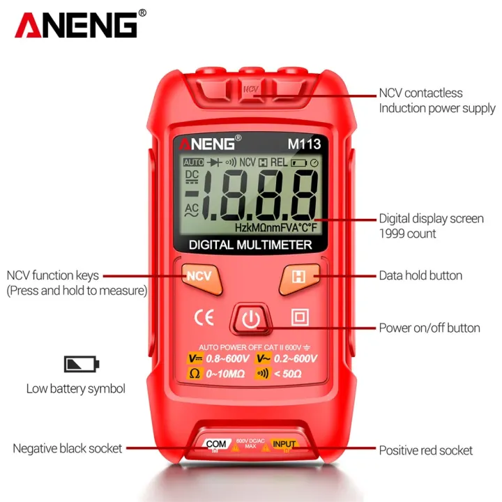 ANENG%20M113%20Mini%20Digital%20Multimeter%20AC/DC%20Voltage%20Meter%201999%20Counts%20Multimetro%20Ohm%20NCV%20Electricity%20Tools%20Measuring%20Instruments%20-%20Image%205