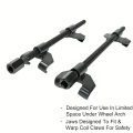 Shock Absorber Spring Compressor Tool Set, Claw Hook for Car Repair and Roll Removal, Manual, Special. 