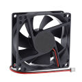 DC 12V 24V 8cm Brushless Computer Case CPU Cooling Fan 8025 80mm Axial Cooler Fan 80x80x25mm PC Case ventilator Radiator Fan. 