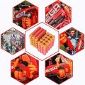 Mega Darts 30 PCS Refill Pack Compatible Mega Bullets For Nerf N-Strike Mega Series Blasters Toy Gun - Red And Blue Foam Darts. 