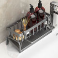 Kitchen Shelf Cleaning Cloth Storage Draining Rack Household Detergent Sponge Rack Water Sink Water Sink Water Sink Artifact.