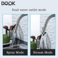 Kitchen Faucet Pull Out Brushed Nickle Stainless Steel Black Kitchen Mixed Tap Kitchen Sink Tap. 
