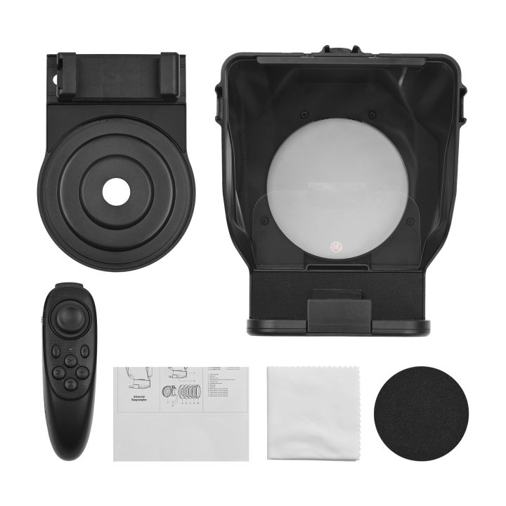 Andoer%20Portable%20Smartphone%20Teleprompter%20Prompter%20with%20Phone%20Holder%20Remote%20Control%20for%20Video%20Recording%20Live%20Streaming%20Interview%20-%20Image%207