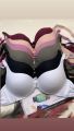 Demi Cup Self Lining Padded Push-up Wired Bra. 