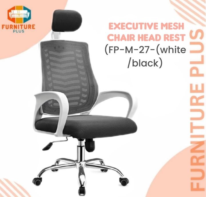 (FP-M-27-)%20Executive%20Office%20Chair%20White%20Body%20%5BV-MESH%5D%20with%20Headrest%20good%20quality%20-%20Image%203