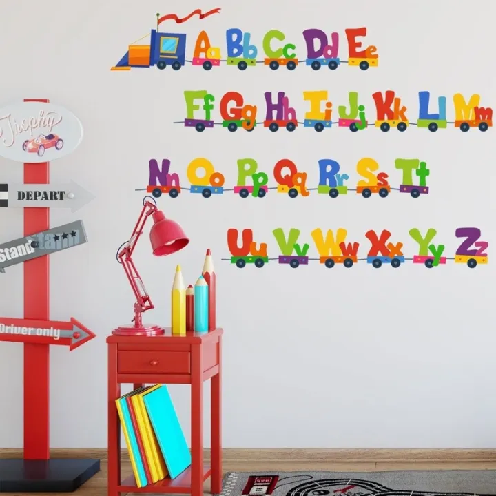 Cartoon%20Car%20Train%2026%20Letters%20Alphabet%20Wall%20Stickers%20for%20Kids%20Rooms%20Home%20Decor%20Children%20Wall%20Sticker%20Room%20Decoration%20Accessories%20-%20Image%205