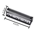 1Set Clipper Blade for Kemei Km-1102 Clipper Electric Shaver Parts Net Replacable and Durable Stainless Steel Material. 