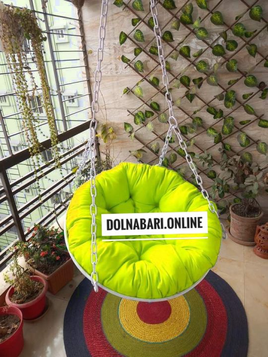 Egg Chair Swing 100 kg weight capacity with pillow