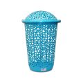 Bagmati Large Sized Laundry Basket | Plastic Sturdy Large Multipurpose Bucket With Lid | Strudy Plastic Laundry Basket. 