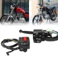 2PCS 7/8'' Motorcycle Handlebar Switch Assembly Control Set for Suzuki GS125 GN125 GS GN 125 Indicators Lights Horn Switches. 