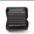 Business Card Holder Wallet Women/men Gray Bank/ID/Credit Card Holder. 