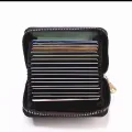 Business Card Holder Wallet Women/men Gray Bank/ID/Credit Card Holder. 
