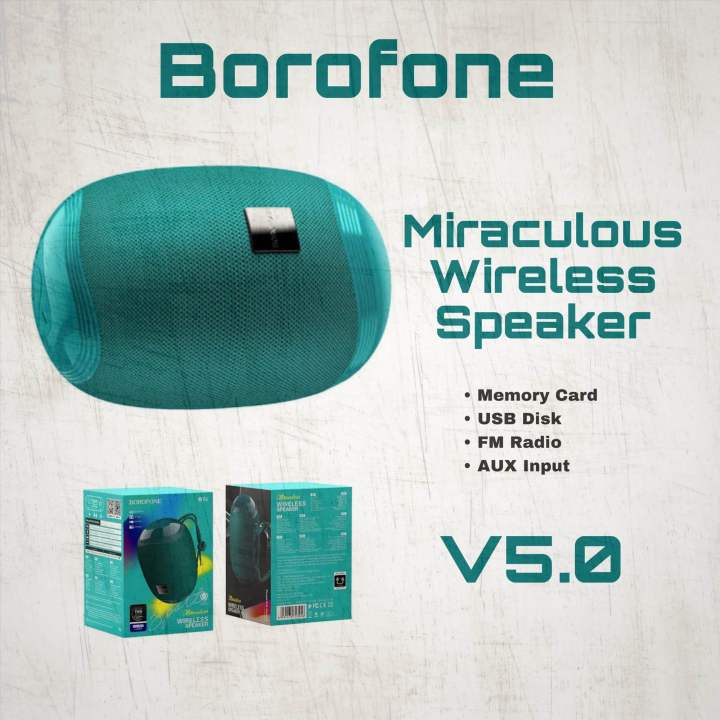 Borofone BR6 Bluetooth Speaker - Portable Wireless Speaker