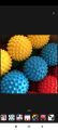 Exercise Balls Spike Massage Ball Soft/Hard One Piece Orthopedic Training Portable Physiotherapy Ball. 