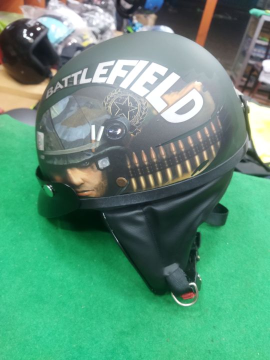 NXT%20Safari%20Stylish%20Plain%20Colour%20Helmet%20-%20Image%204