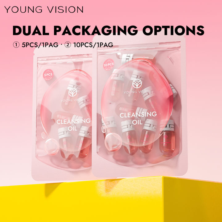 YOUNG%20VISION%205pcs/10pcs%20Cleansing%20oil%20Rose%20Flower%20Makeup%20Remover%20Oil%20Mild%20Non-irritating%20Pore%20Cleansing%20Makeup%20Remover%20Set%20-%20Image%203