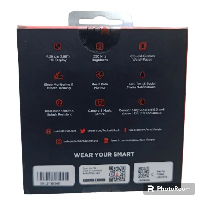 boAt%20Wave%20Beat%20Call%20%7C%20Bluetooth%20Calling%20Smart%20Watch%20with%201.69"%20(4.29%20cm)%20HD%20Display,%20600+%20Cloud%20Watch%20faces%20-%20Image%202