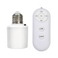 E27 60W Wireless Remote Control Smart Timer Switch Lamp Holder 110V 220V House Multi Light Switch Baby Room Bedroom Timer Switch.