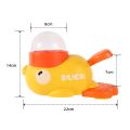 2-in-1 Interactive Dog Toy Pet Automatic Food Treat Dispenser Cartoon Duck Design Slow Food Pet Snack Feeder for Dog Training. 