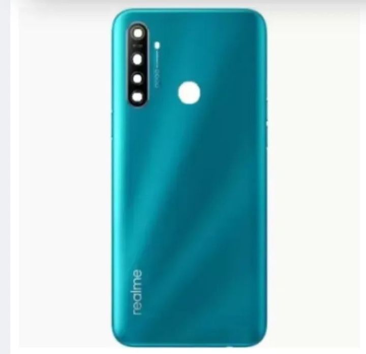 Realme 5i - ( Plastic ) Casing / Back Shell / Back Panel / Battery Cover / Back Door / Back Replacement Part with Button