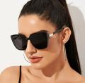 Luxury Brand Designer Cat Eye Sunglasses Woman Vintage Black Mirror Sun Glasses For Fashion Big Frame Cool Sexy Female Oculos. 
