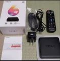 Evpad 6P android TV Box (Brand New Box Pack)

4Gb original Ram

64Gb original memory

Android 10

Compatible with all LED TV

HDMI supported

Voice control remote

Complete Box including HDMI Cable + Power

Adapter + Voice control remote. 